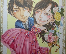 素敵な想い出用に似顔絵描きます イメージ1