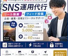 リール動画編集と画像投稿でインスタを本格運用します イメージ1