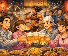 何も頑張ってないけどそんなの関係ねえ打ち上げします 街中華｜サボろう｜ワクワク｜理由なんか要らん｜ヤケクソ