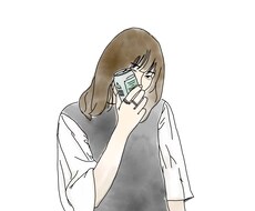写真そのまま！おしゃれな線画似顔絵描きます イメージ1