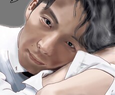 リアル且つ柔らかいタッチの似顔絵を描きます イメージ1