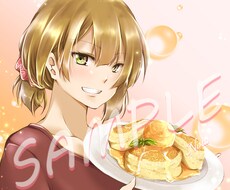 ツヤのある綺麗系のイラストお描き致します
