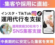 影響力UP！インスタ・TikTok運用を教えます 認知・集客・知名度UPの超効果的SNS運用方法を伝授