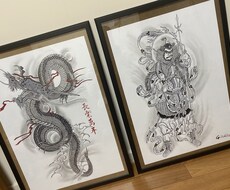 日本画、代筆かきます イメージ1