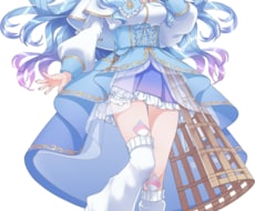 キャラクターイラスト作成します Vtuberさんの立ち絵など作成いたします！