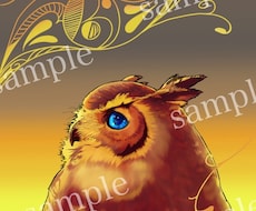 動物を幻想的に描きます イメージ1