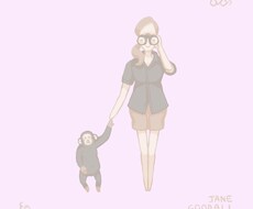 可愛らしいフラットなキャラクターを描きます イメージ1