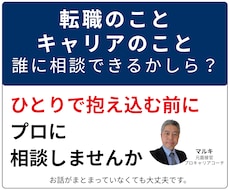 転職相談！元面接官があなたのお悩みにお答えします イメージ1