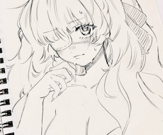アイコン、1枚絵、修正無制限！？アナログ描きます イメージ1