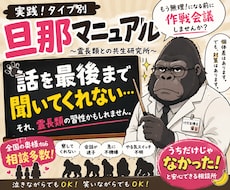 実践！タイプ別 旦那マニュアル｜攻略法会議をします “うちだけじゃなかった” が見つかる場所