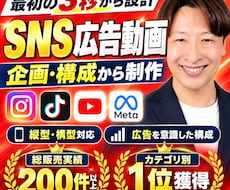 プロがSNSに強い動画を企画・構成から制作しまます 最初の3秒から設計。伝わる広告動画を制作します