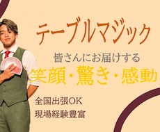 1～20名様　プロマジシャンが盛り上げます イメージ1