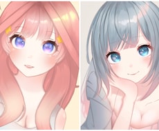 SNSのプロフィール画像、アイコン画像を描きます イメージ1