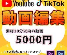 各SNS用の動画編集します コスパの良い動画編集を承ります！