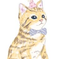 愛猫のイラストで世界に一つのアイコン作成します イメージ1