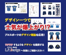 プロチームも納得の本格デザインを作ります 他と被らない勝てるデザインの法則でユニフォームやロゴをご提案