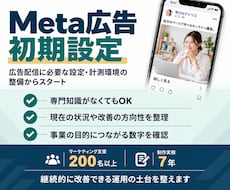 講座スクール向けMeta広告の初期設定を支援します イメージ1