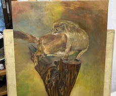 油絵でペットや動物のオーダー絵画を丁寧に制作します イメージ1