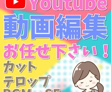 最短即日納品！Youtubeや広告の動画編集します イメージ1