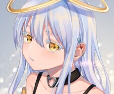 Twitter、LINE等のSNSアイコン描きます 可愛い、綺麗系のバストアップアイコンを描かせて頂きます！