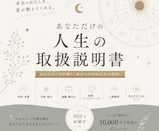 あなた専用◇人生の取扱説明書を作成します イメージ1