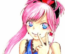 アナログイラストを描き、データ化します イメージ1