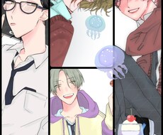 SNSのアイコンイラストの制作をいたします イメージ1