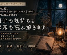 相手の気持ちと未来を読み解きます イメージ1
