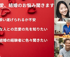 あなたの国際恋愛の相談、悩み聞きます イメージ1