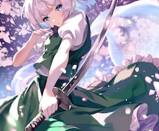 透明感溢れるかわいいキャラクターイラストを描きます イメージ1