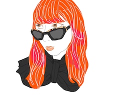 おしゃれなアイコン、似顔絵を描きます イメージ1