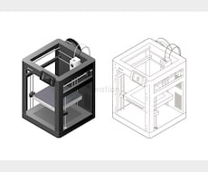 製品・機械・設備｜伝わる立体イラストを作成します イメージ1