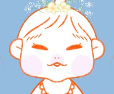 赤ちゃん✕花のイラスト作成します イメージ1
