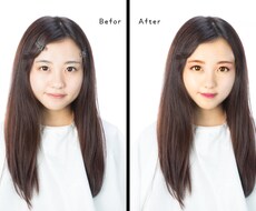 人物画像のリタッチ行います イメージ1