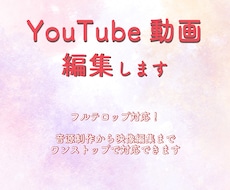 YouTube動画編集・丁寧に仕上げます イメージ1