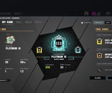 PC版レインボーシックスシージのランクを上げます イメージ1