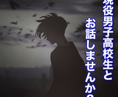 現役男子高校生がどんなお話も相手します イメージ1