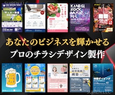 初めてでも安心！高品質なチラシデザインを作成します イメージ1