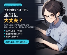 AIが作ったコードの不具合を診断します 動く"だけ"のコードに潜む問題をプロが診断