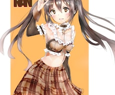 萌え系 美少女キャラ描きます 速達でお届けします₍ ᐢ.  ̫ .ᐢ ₎