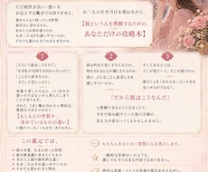 お相手の攻略本作ります イメージ1