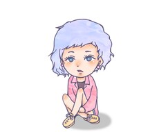 ぷにっとした全身イラスト描きます SNSなどのアイコンにいかがでしょうか♡