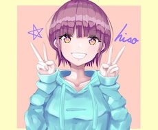 SNS等で使うキャラクターアイコンお描きします イメージ1