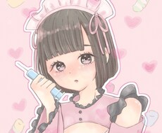 かわいい女の子を描きます イメージ1