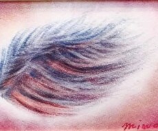 パステルアートで、あなたの光の羽根を描きます イメージ1