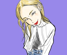 ちょっぴり人物寄せのアイコン描きます イメージ1