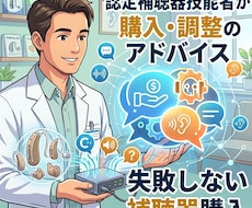 補聴器の選び方、購入前、装用後のお悩みに答えます 補聴器業界25年以上・認定補聴器技能者が対応します