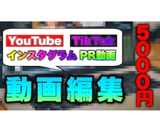 低価格でYouTubeの動画編集します イメージ1