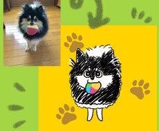 大切なペットの似顔絵描きます イメージ1