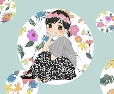 それっぽい可愛いイラスト描きます イメージ1